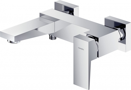Смеситель Omnires Fresh FR7130CR для ванны с душем, хром, однорычажный, длина излива 19 см