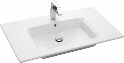 Мебельная раковина Roca The Gap 3279A4000 80 см, белая, прямоугольная, цвет белый