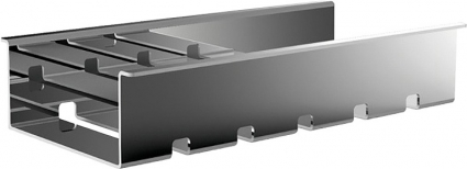 Полка Emco Liaison 1845 001 00 хром подвесная,  в стиле hi-tech