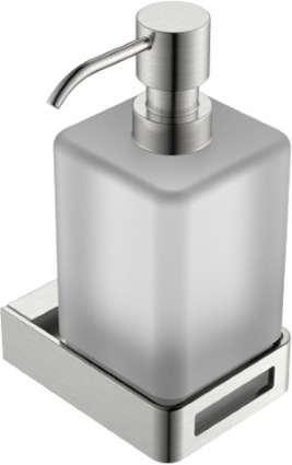 Дозатор Boheme Q 10957-NB Nikel Brush сталь, подвесной
