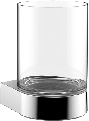 Стакан Emco Flow 2720 001 00 хром в стиле hi-tech