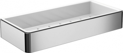Полка Emco Loft 0545 001 02 хром подвесная,  в стиле hi-tech