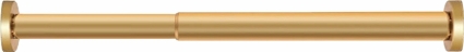 Карниз для ванны Carnation Home Fashions Covert 153-260 см золото,  в современном стиле