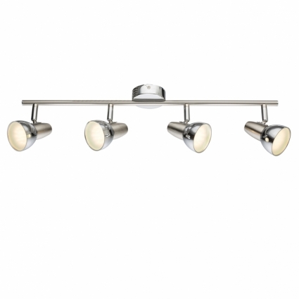 Светодиодный спот Globo Cappuccino 56116-4 в современном стиле, цвет хром