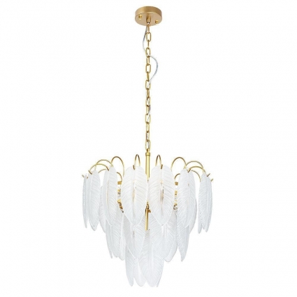Подвесная люстра Arte Lamp Evie A4052LM-6SG в стиле модерн, цвет золотой