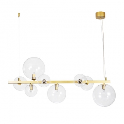 Подвесная люстра Arte Lamp Vincent A7790SP-8GO в современном стиле, цвет золотой