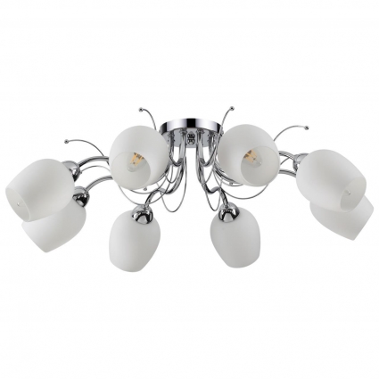 Потолочная люстра Lumion Marcela 4594/8C в стиле модерн, цвет белый