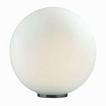 Настольная лампа Ideal Lux Mapa Tl1 D20 Bianco 009155 цвет белый, мощность 60 Вт
