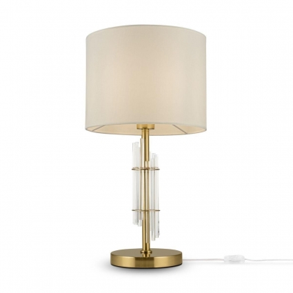 Настольная лампа Maytoni Alloro MOD088TL-01BS цвет белый, мощность 60 Вт