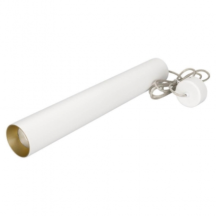 Подвесной светодиодный светильник Arlight SP-Polo-Hang-Long450-R65-8W Warm3000 027365 в современном стиле, цвет белый