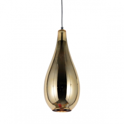 Подвесной светильник Lumina Deco Lauris LDP 6843-1 GD в современном стиле, цвет золотой
