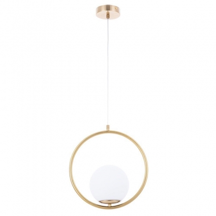 Подвесной светильник Arte Lamp Matisse A7741SP-1AB в современном стиле, цвет белый