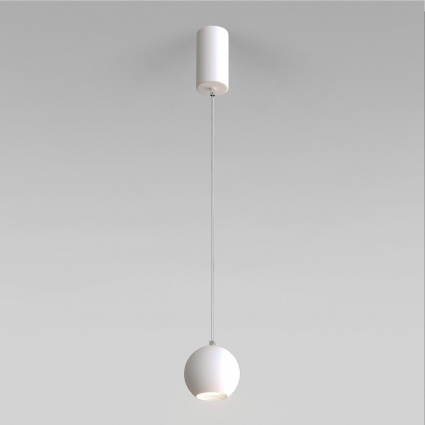 Подвесной светодиодный светильник Elektrostandard Giro 50215/1 Led белый 4690389175800 в стиле Хай-тек, цвет белый