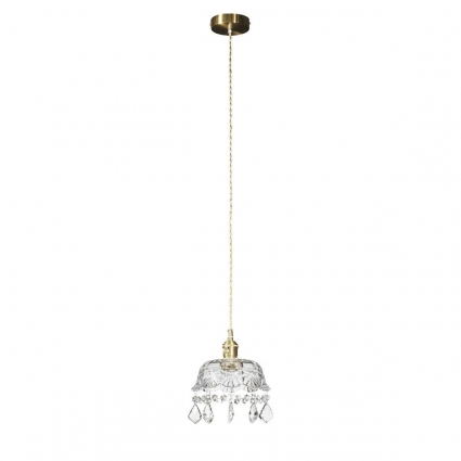 Подвесной светильник Loft IT Lace 10110/C цвет латунь, мощность 40 Вт