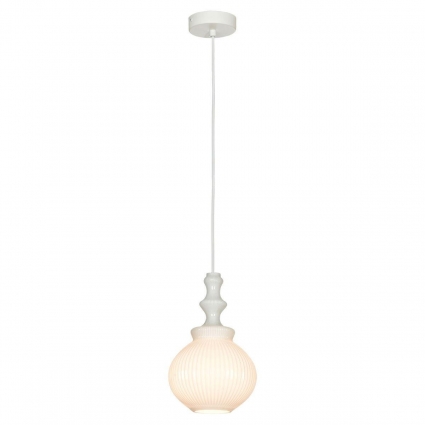 Подвесной светильник Lussole Loft LSP-8516 цвет белый, мощность 40 Вт