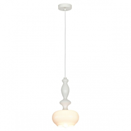 Подвесной светильник Lussole Loft LSP-8517 цвет белый, мощность 40 Вт