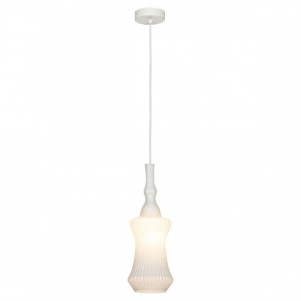 Подвесной светильник Lussole Loft LSP-8518 цвет белый, мощность 40 Вт