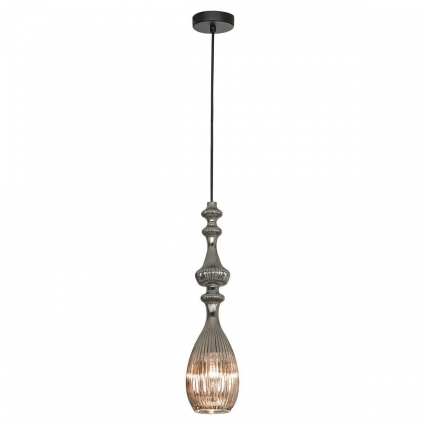 Подвесной светильник Lussole Loft LSP-8527 цвет серый, мощность 40 Вт