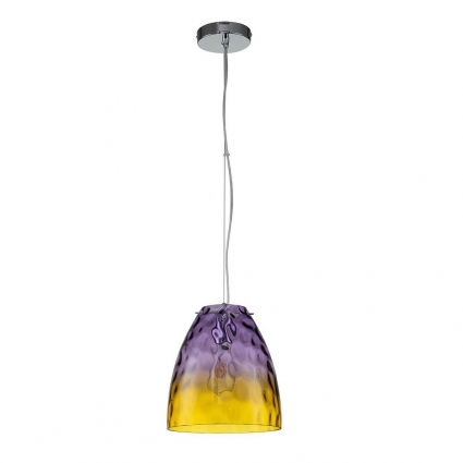 Подвесной светильник Indigo Bacca 11028/1P Purple V000294 цвет фиолетовый, мощность 60 Вт