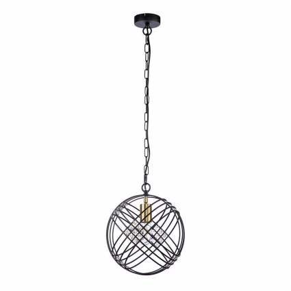 Подвесной светильник Indigo Fresco 10001/1P Black V000103 в стиле модерн, цвет черный