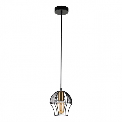 Подвесной светильник Indigo Pallo 10011/1P Black V000186 в стиле кантри, цвет черный