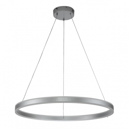 Подвесной светодиодный светильник Indigo Galass 14001/1P Silver V000018L в современном стиле, цвет серебро