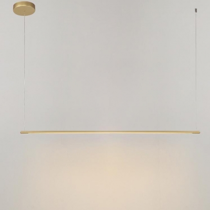 Подвесной светодный светильник Crystal Lux CLT 035C L1200 GO в современном стиле, цвет золотой