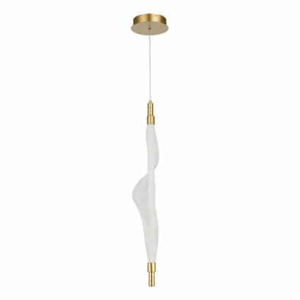 Подвесной светодиодный светильник ST Luce Alba SL6109.213.01 цвет белый, мощность 25 Вт