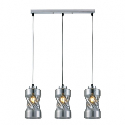 Подвесной светильник Rivoli Tiffany 9108-203 Б0053426 в современном стиле, цвет дымчатый
