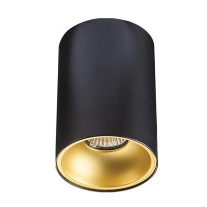 Потолочный светильник Italline 3160 black/gold в современном стиле, цвет черный