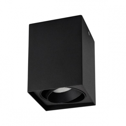 Потолочный светодиодный светильник Arlight SP-Cubus-S100x100-11W Warm3000 023082(2) в современном стиле, цвет черный