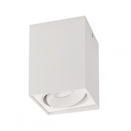 Потолочный светодиодный светильник Arlight SP-Cubus-S100x100WH-11W Day White 40deg 023078(1) в современном стиле, цвет белый