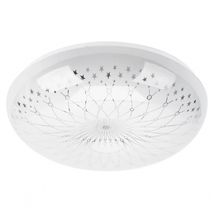 Потолочный светодиодный светильник ЭРА SPB-6-12-6,5K Feya круглый Б0054078, в современном стиле, цвет белый
