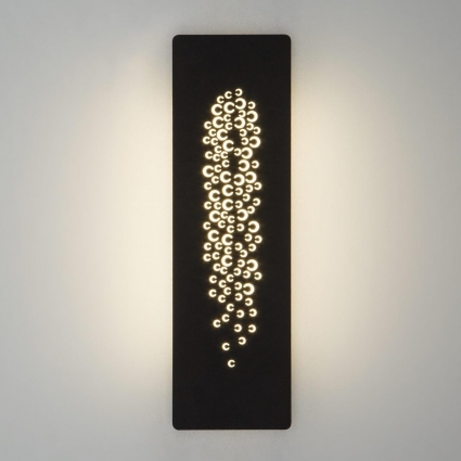 Настенный светодиодный светильник Elektrostandard Grape 40149/1 LED черный 4690389174124 в стиле модерн, цвет черный