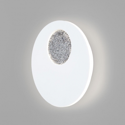 Настенный светодиодный светильник Elektrostandard Areola 40150/1 Led белый/хром 4690389173905 в стиле модерн, цвет белый