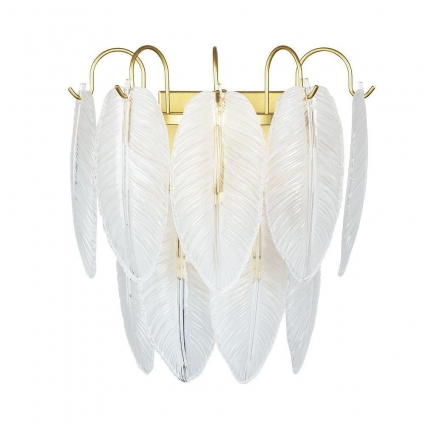 Настенный светильник Arte Lamp Evie A4052AP-2SG в стиле модерн, цвет золотой