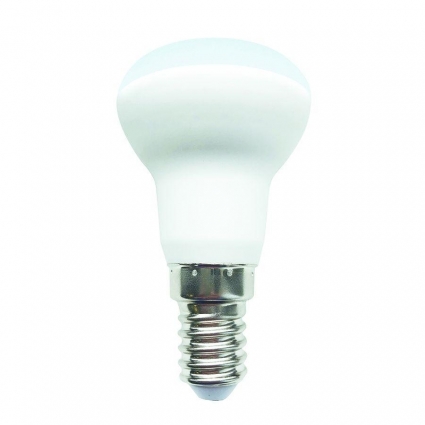 Лампа светодиодная Volpe E14 7W 4000K матовая LED-R50-7W/4000K/E14/FR/SLS UL-00008821 цвет матовый, мощность 9 Вт