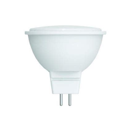 Лампа светодиодная Volpe GU5.3 5W 4000K матовая LED-JCDR-5W/4000K/GU5.3/FR/SLS UL-00008833 цвет матовый, мощность 9 Вт