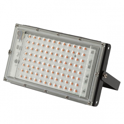 Прожектор светодиодный для растений ЭРА 50W 1310K Fito-80W-RB-Led-Y Б0053082 в современном стиле, цвет черный
