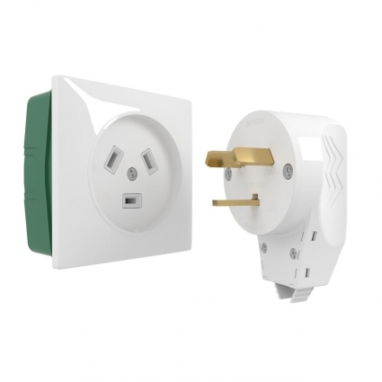 Розетка с вилкой для электроплиты Werkel 250V 32A белый W1189201 4690389170805, в современном стиле, цвет белый
