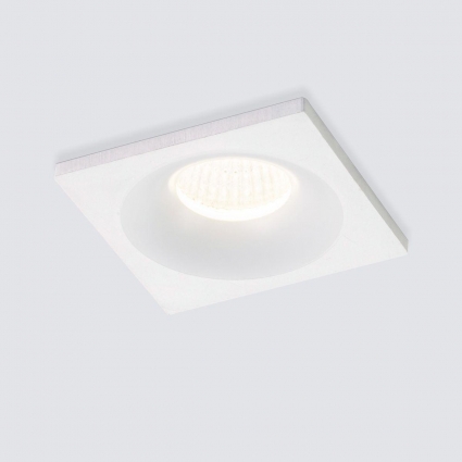 Встраиваемый светодиодный светильник Elektrostandard 15271/LED белый 4690389175756 в современном стиле, цвет белый