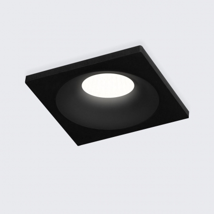 Встраиваемый светодиодный светильник Elektrostandard 15271/Led черный 4690389175763 в современном стиле, цвет черный