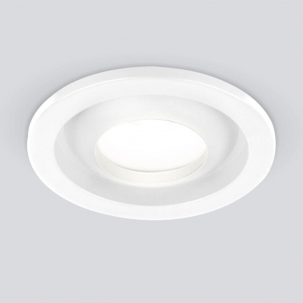 Встраиваемый светодиодный светильник Elektrostandard 25022/Led 5W 4200K WH белый 4690389177217 в современном стиле, цвет белый
