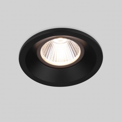 Встраиваемый светодиодный светильник Elektrostandard 25024/Led 4690389177279 в современном стиле, цвет черный