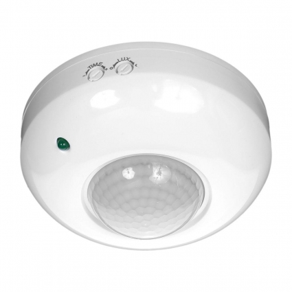 Датчик движения Duwi DDP-01 25813 1 цвет белый, мощность 1200 Вт