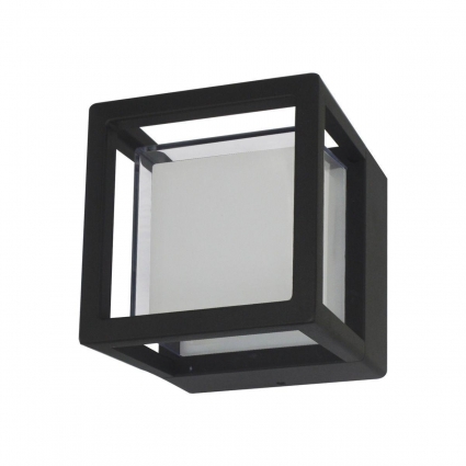 Уличный настенный светодиодный светильник ST Luce Alceno SL9504.401.01 в стиле Хай-тек, цвет белый