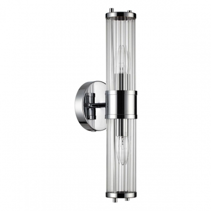 Подсветка для зеркал Odeon Light Kepa 4945/2W в современном стиле, цвет хром