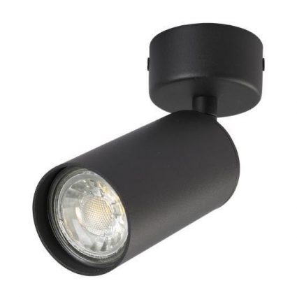 Спот Crystal Lux CLT 015CW1R BL в современном стиле, цвет черный, мощность 50 Вт