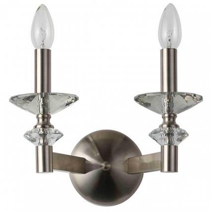 Бра Stilfort Albert 1048/11/02W в классическом стиле, цвет никель, мощность 80 Вт