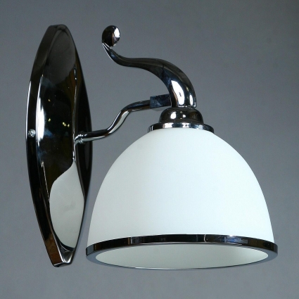 Бра Brizzi Almeria MA02401W/001 Chrome в современном стиле, цвет белый